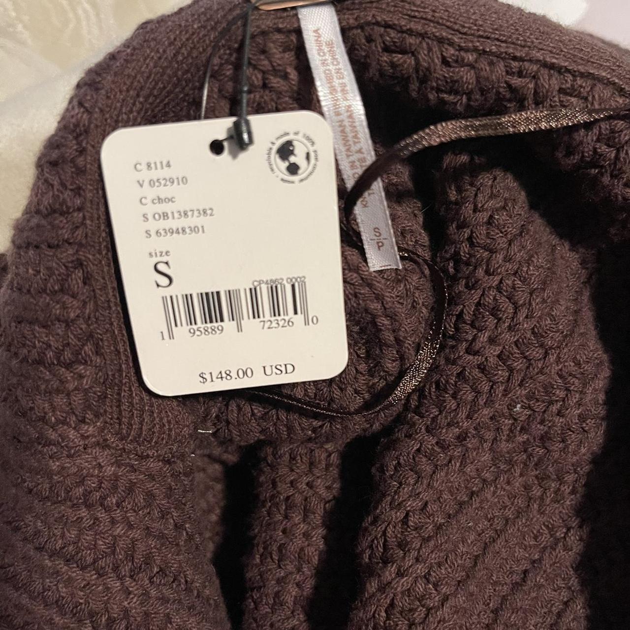 Free People Women's Brown Cardigan | Depop