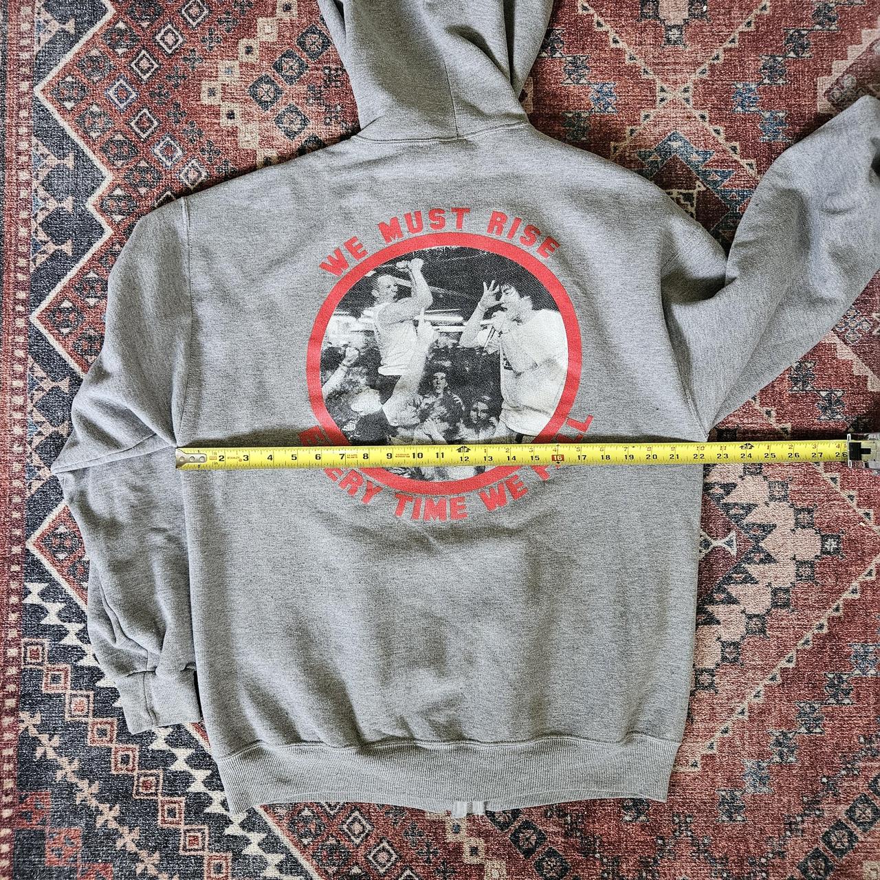 The GREY zip-up hoodie, Unisex/Men's L Depop
