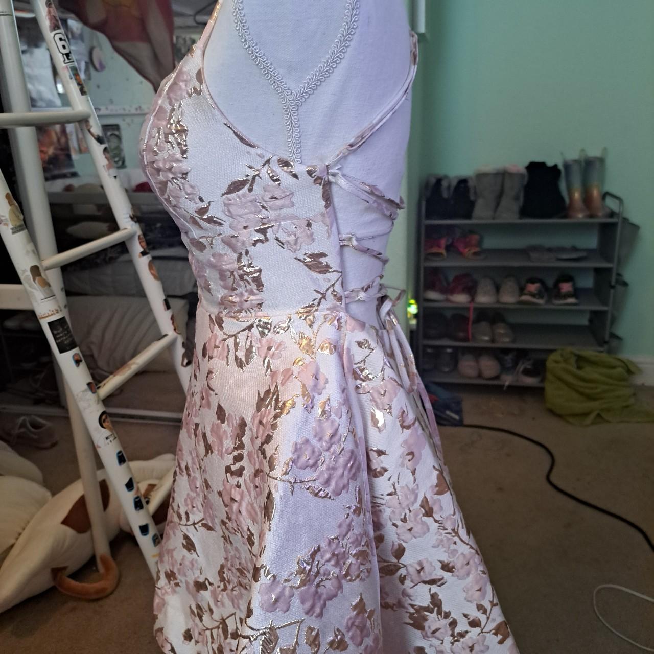 JCPenney Women's Pink Dress Depop