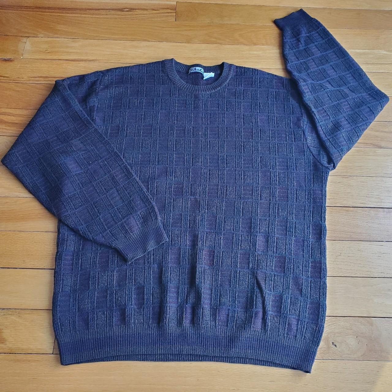 Vintage Grandpa Sweater Men's XL cute oversized fit... - Depop