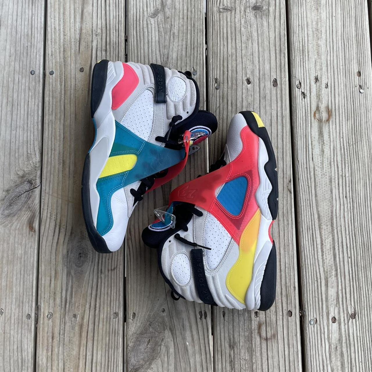 multicolor jordan 8