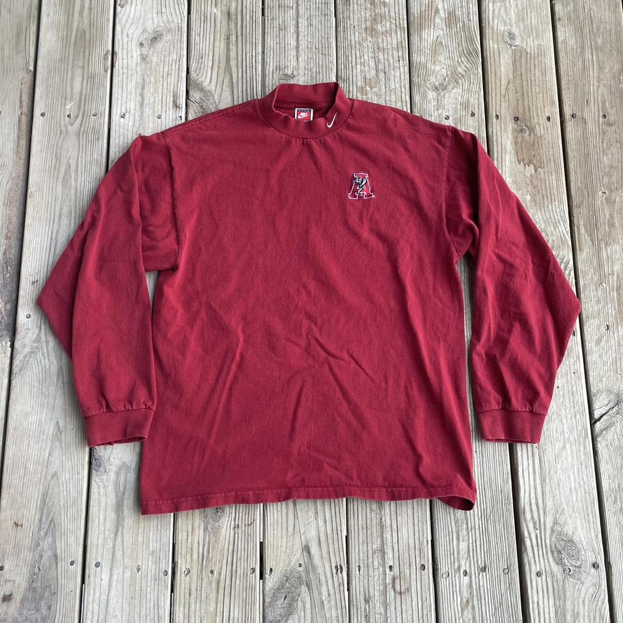 Vintage Nike Alabama turtleneck No flaws + good... - Depop