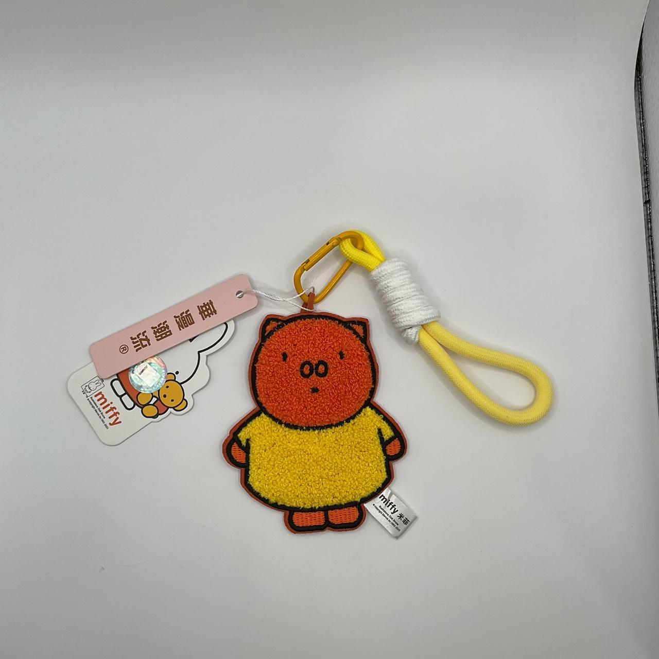 Squishy Miffy keychain (brand new) - Depop