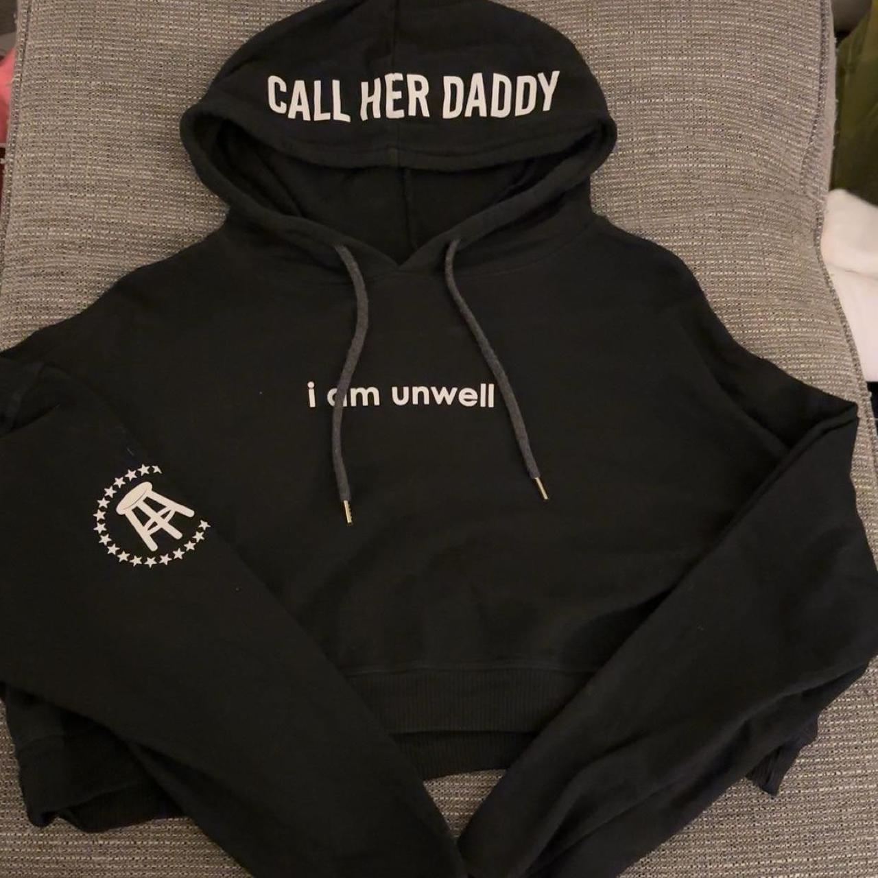 Barstool sports call her daddy hoodie cropped Depop