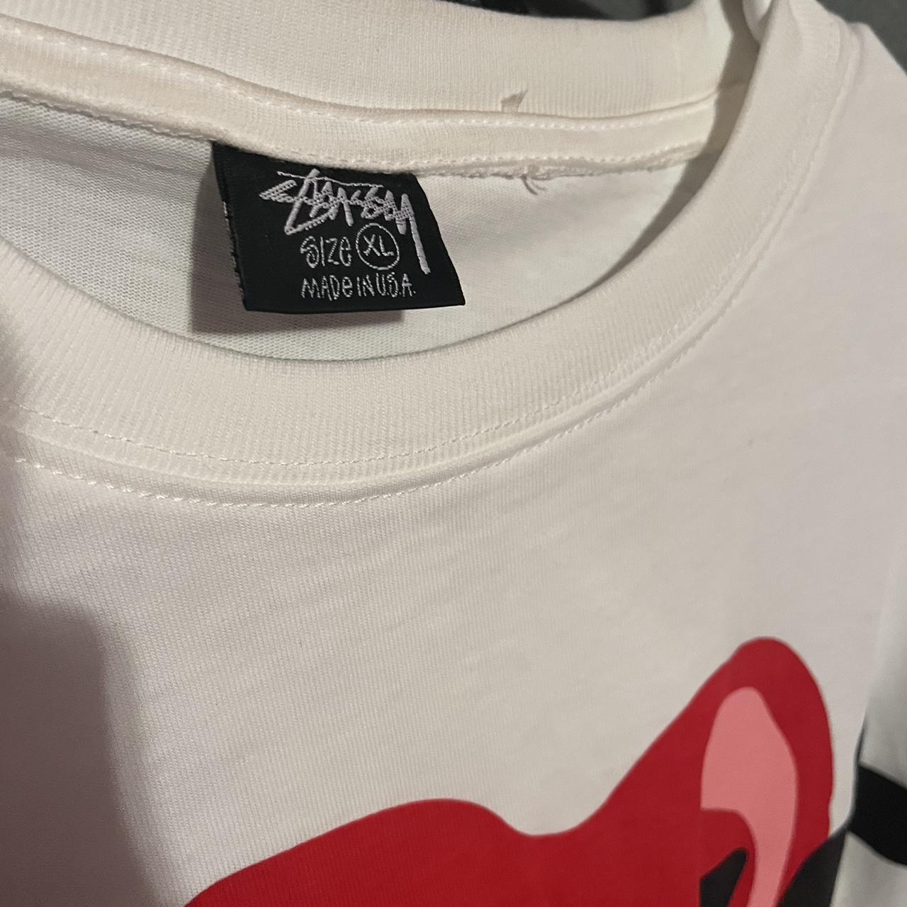 Stussy x CPFM Heart T-Shirt ホワイト　L 専用 Stussy x CPFM Heart T-shirt White Men's - SS21 - US