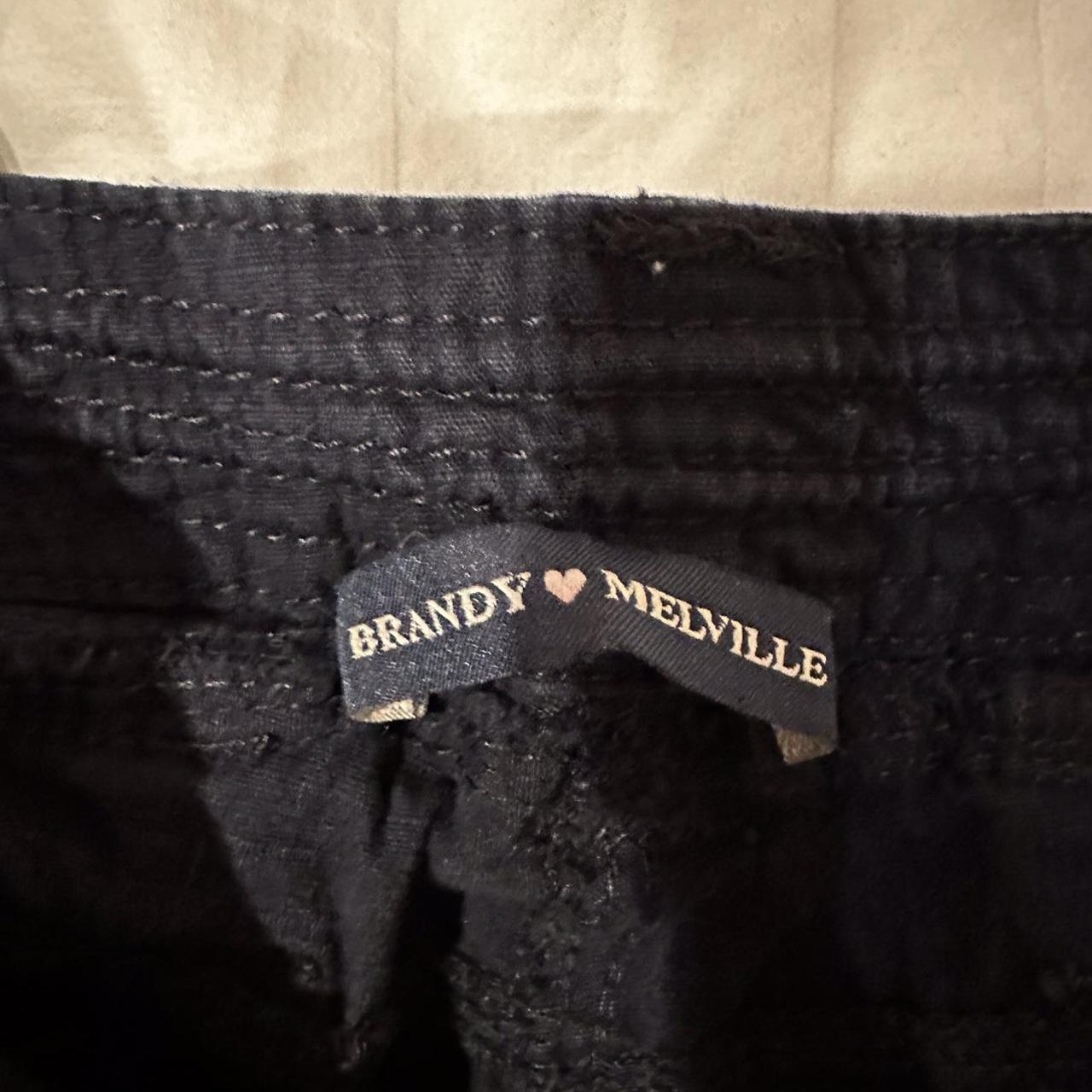 Brandy Melville Navy Kim Cargo Pants no... Depop