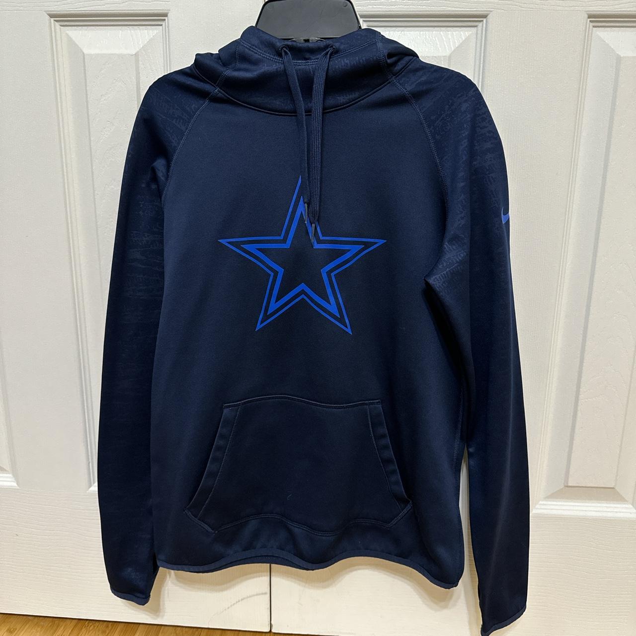 Small, blue, Nike cowboys hoodie, from around 2018, - Depop