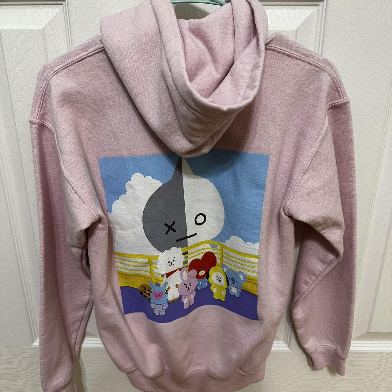 Womens Hoodie Hot Topic Bt21 Hoodie Hot Topic BT21 Hoodie
