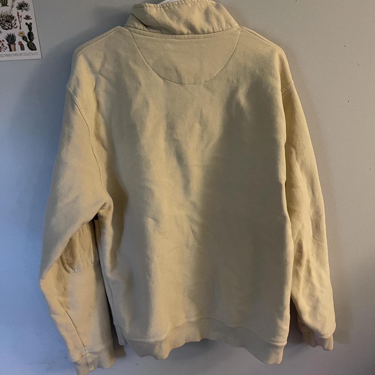 Vintage, Large, Light yellow, quarter... - Depop