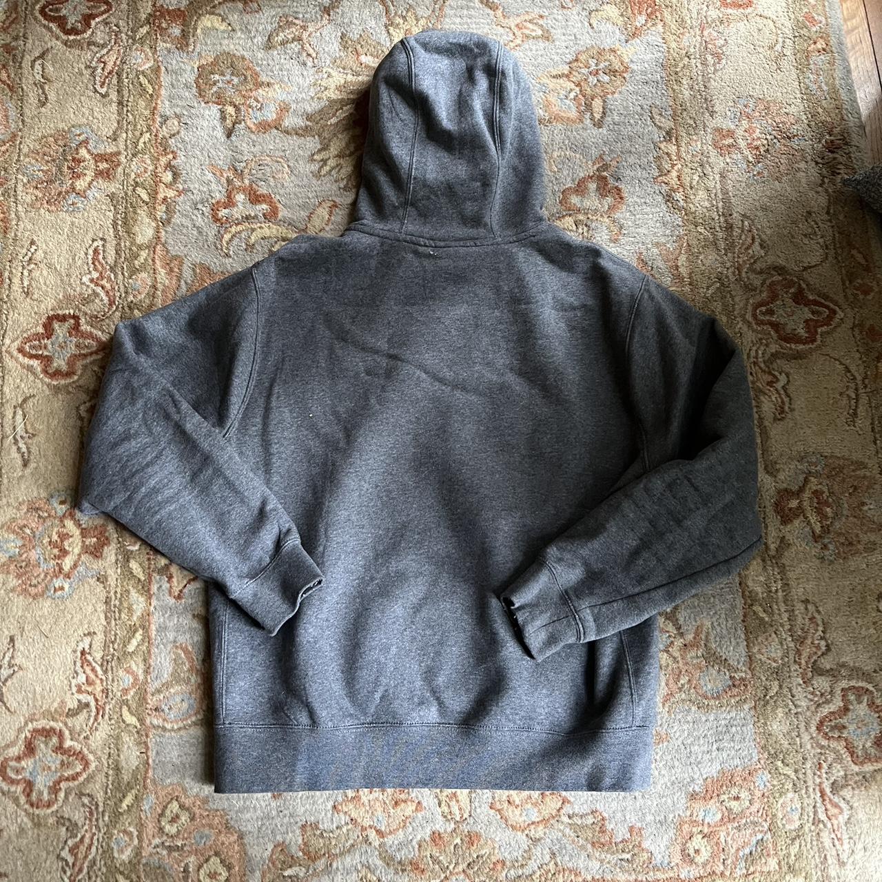 mens gray nike hoodie
