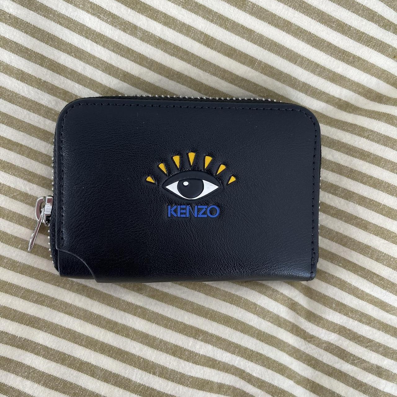 Kenzo leather wallet / purse as new condition Depop