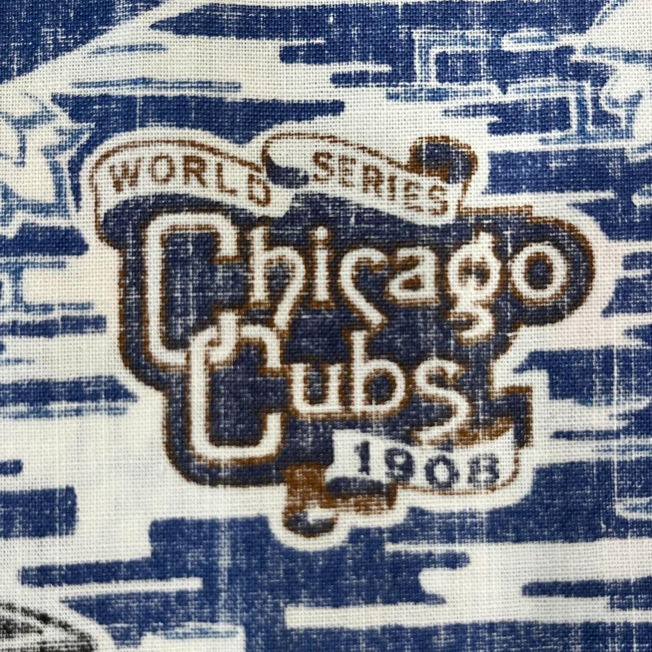 Reyn Spooner ALOHA Baseball CHICAGO CUBS Shirt Blue - Depop