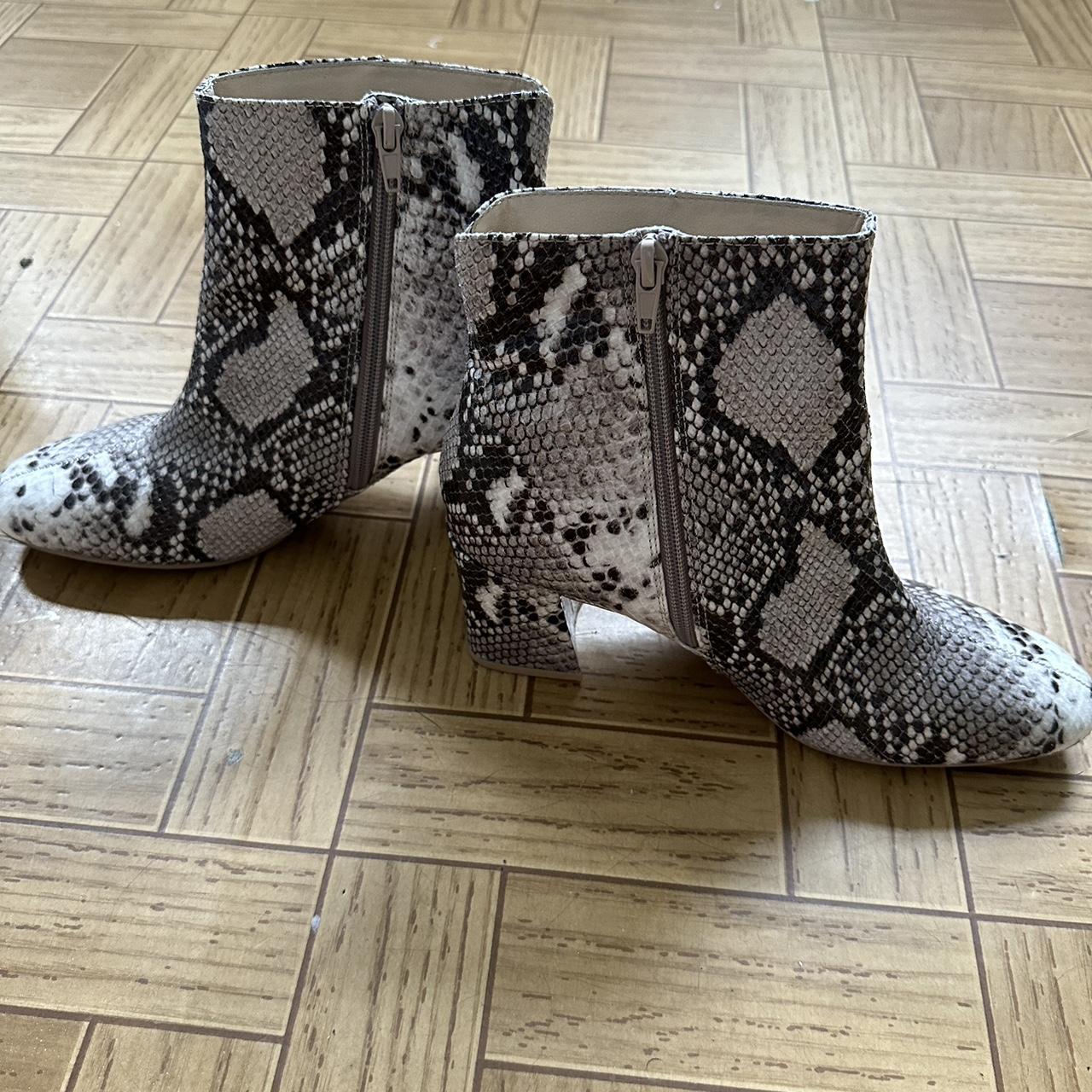 chinese laundry snakeskin boots