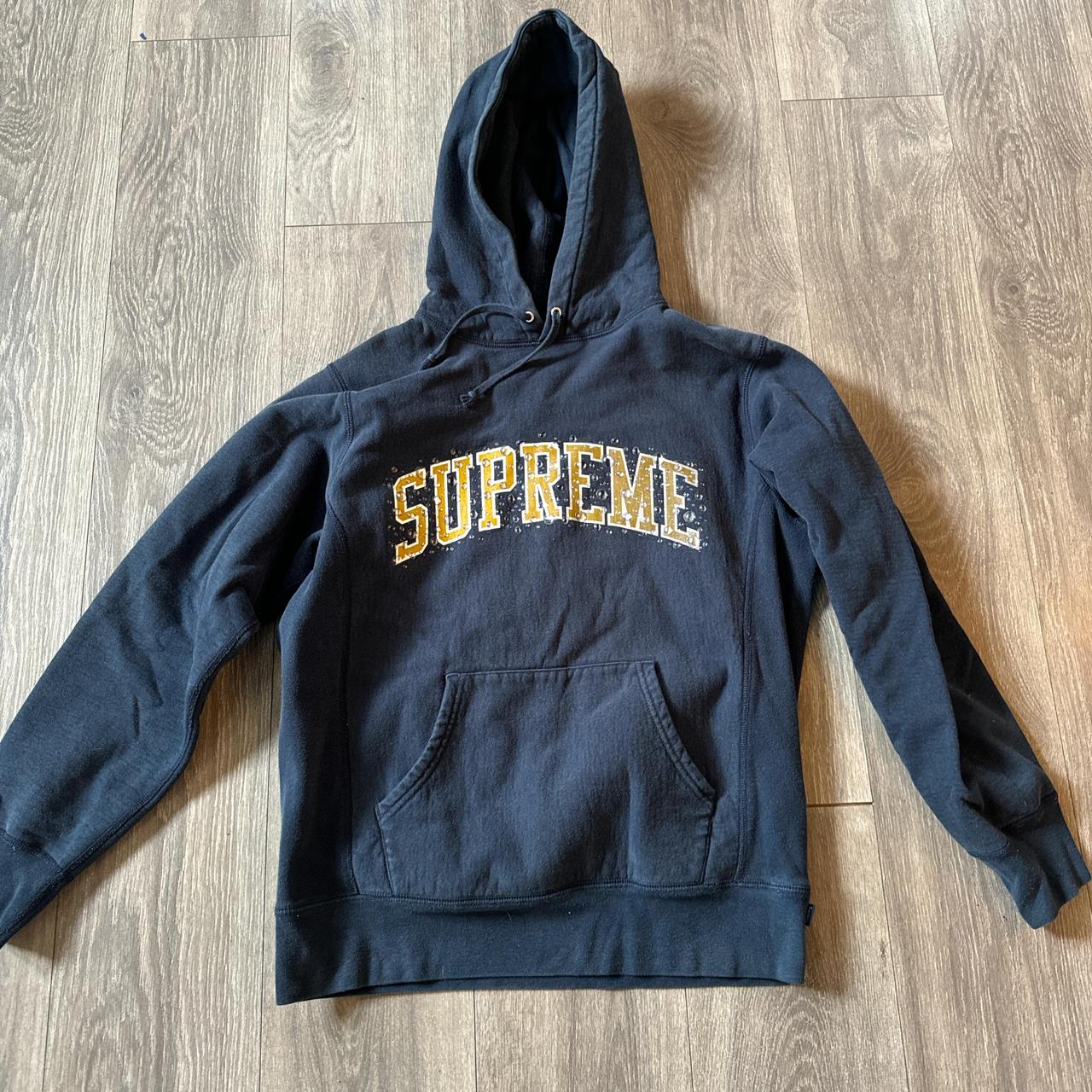 18AW Supreme WATER ARC HOODIE グレー 18AW supreme water arc hooded グレー M パーカー