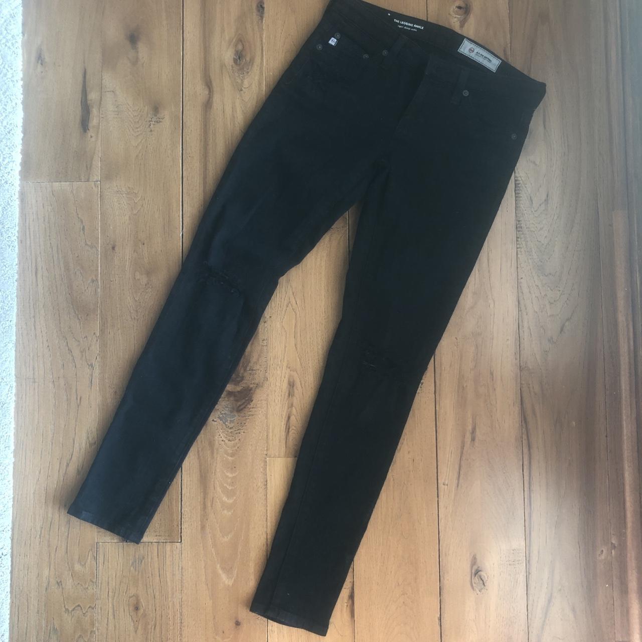 AG Adriano Goldschmied Ag ed Denim black skinny Depop