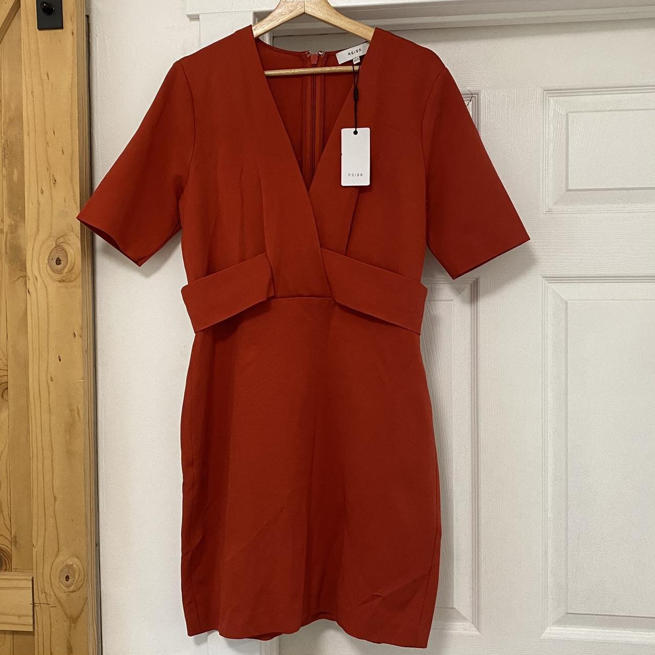 Reiss Rebecca Red Dress Brand new with tags Size US... - Depop