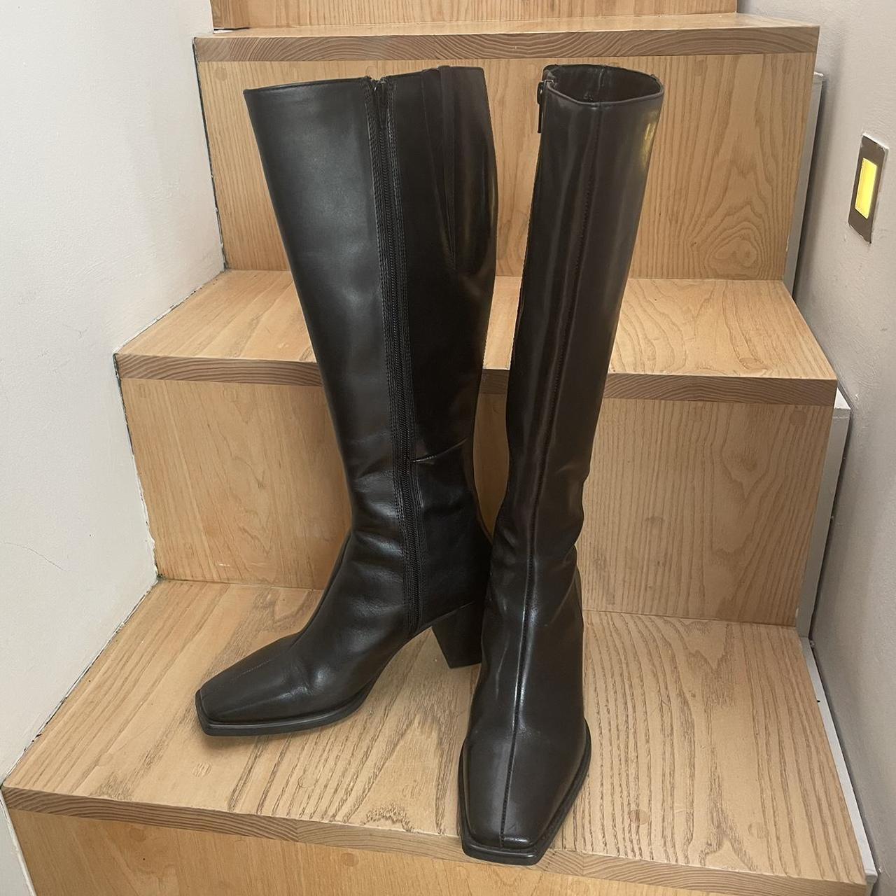 Vagabond Hedda tall boots. Size 36/ UK 3. Black... - Depop