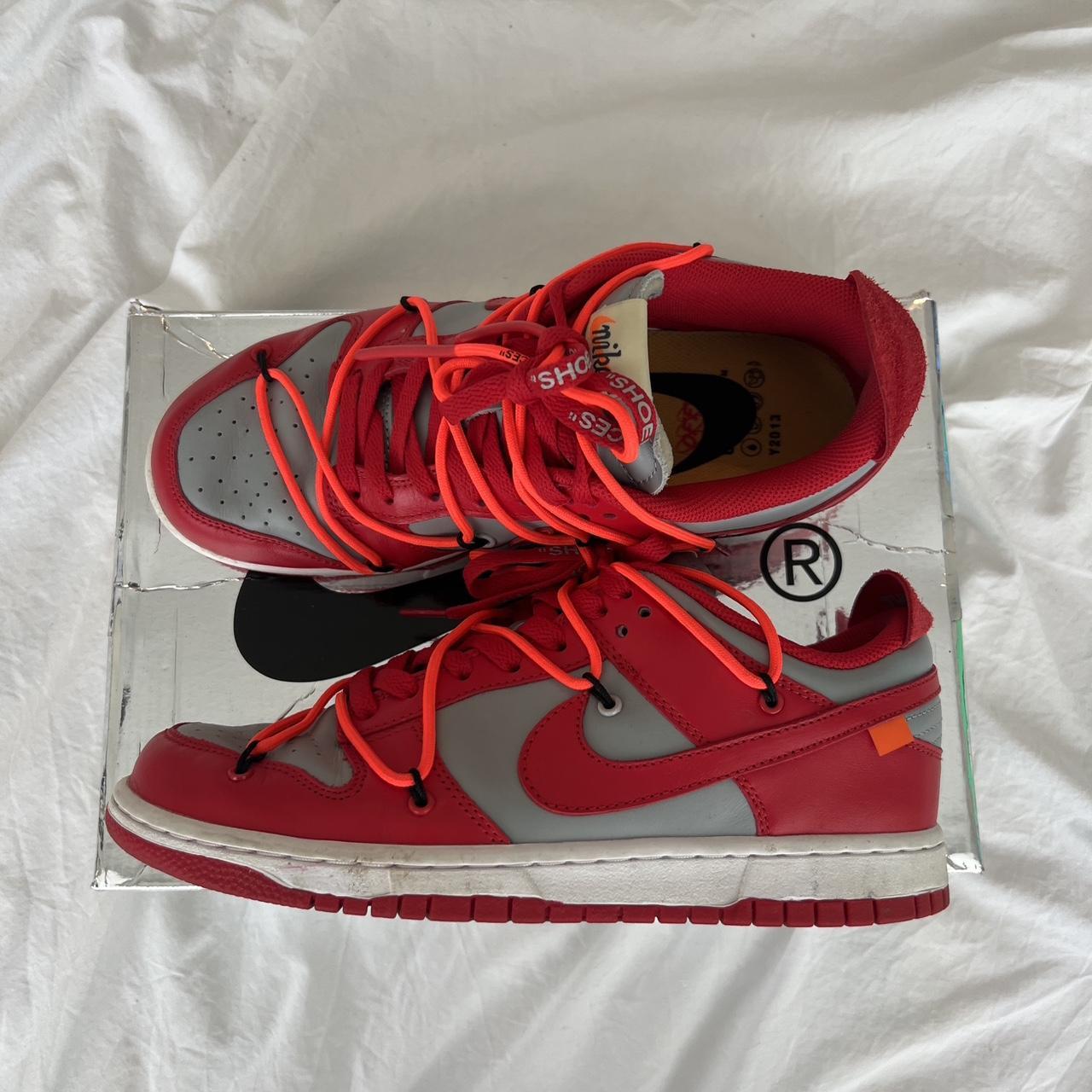 offwhite red dunks
