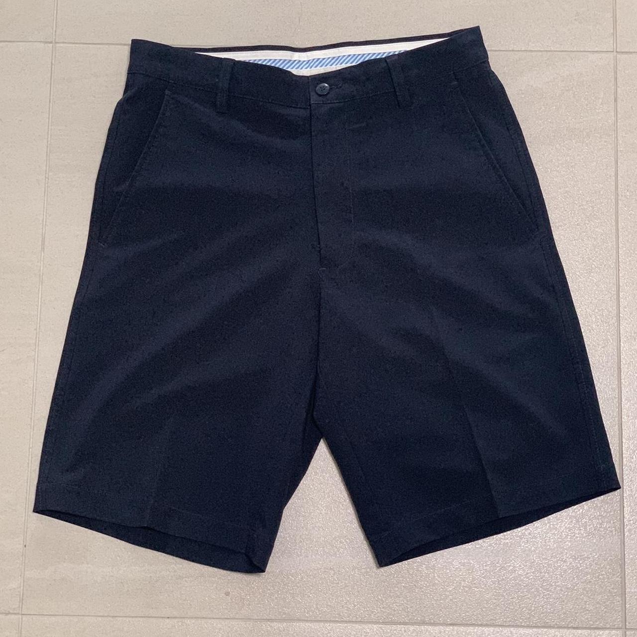 FootJoy FJ Tapered Fit Lite Golf Shorts - Navy Blue... - Depop