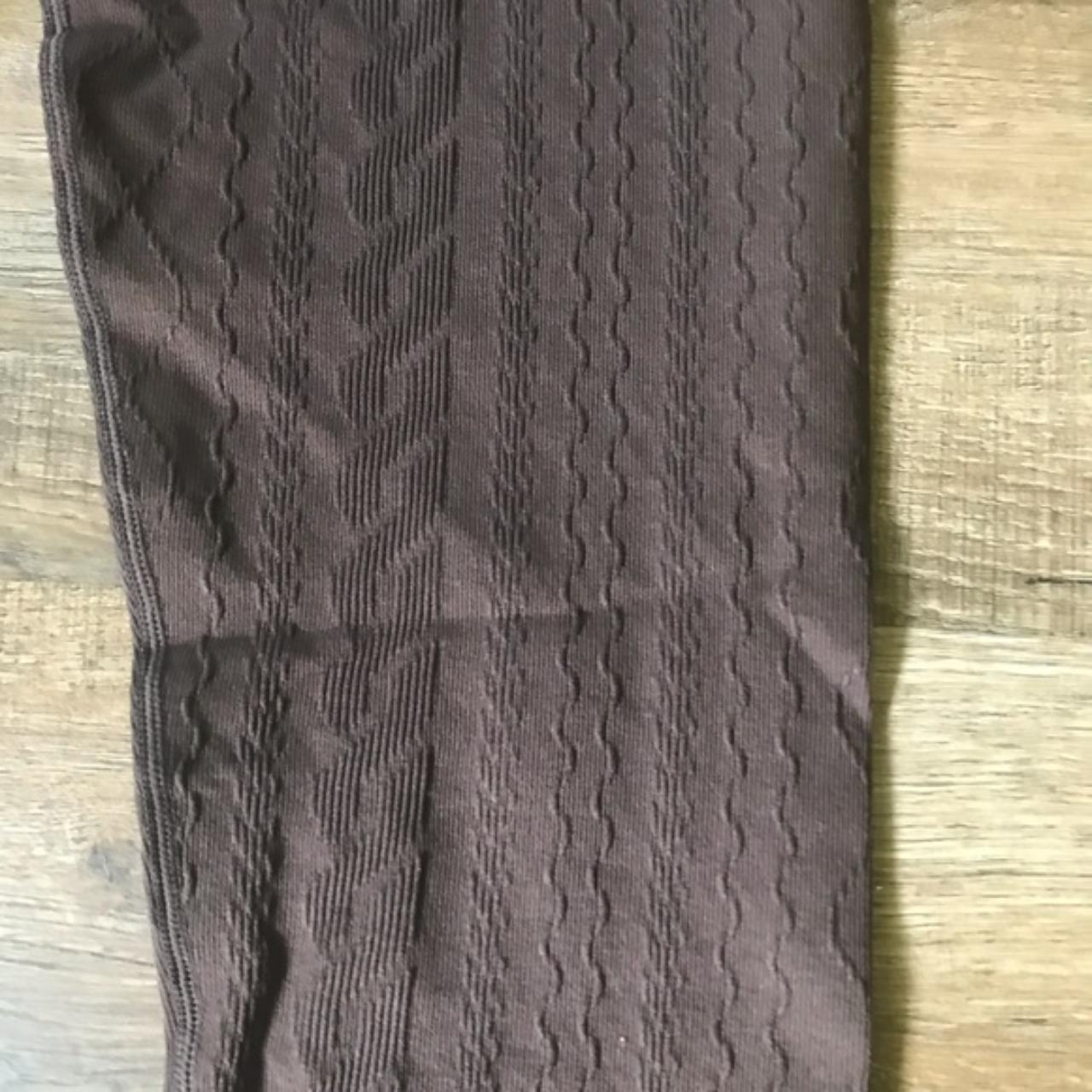 Joy Lab brown high rise knit leggings in perfect - Depop