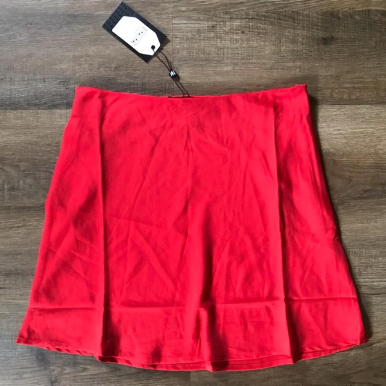 NaaNaa Women's Red Skirt