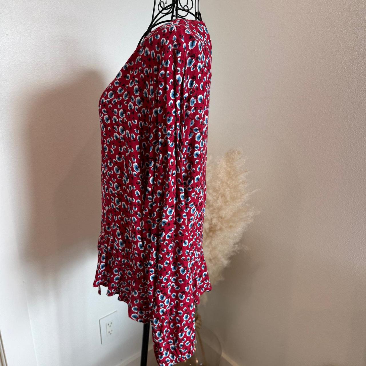 Rails Women's Blouse - Red/Blue - M – Rails Beaux… - image 2