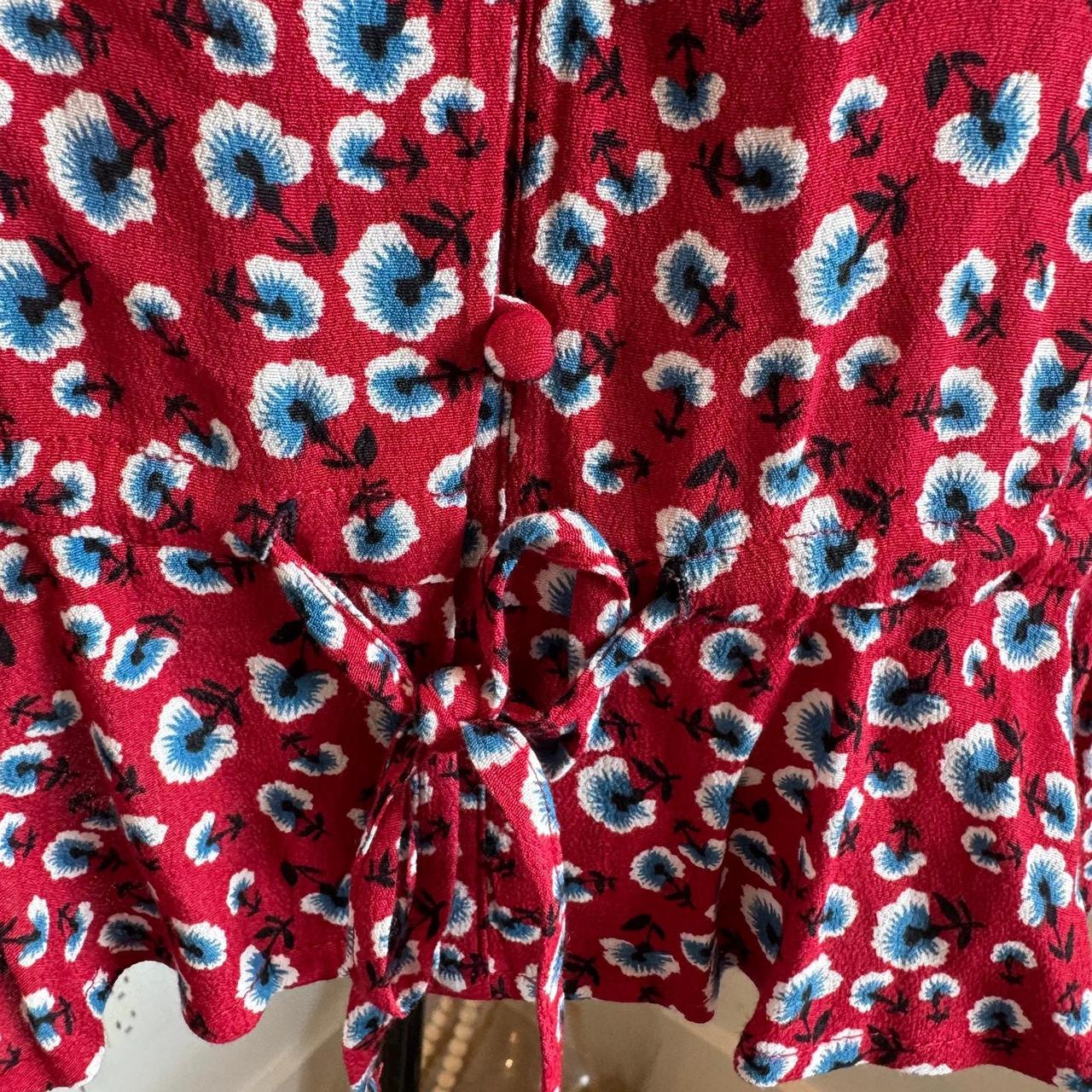 Rails Women's Blouse - Red/Blue - M – Rails Beaux… - image 6