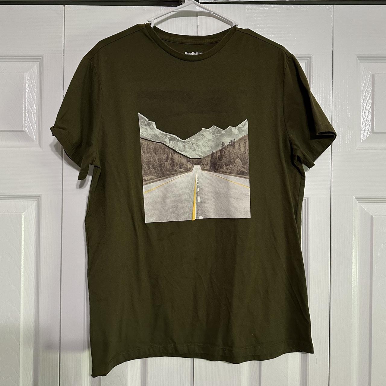 Goodfellow & Co. Men's Green Tshirt Depop