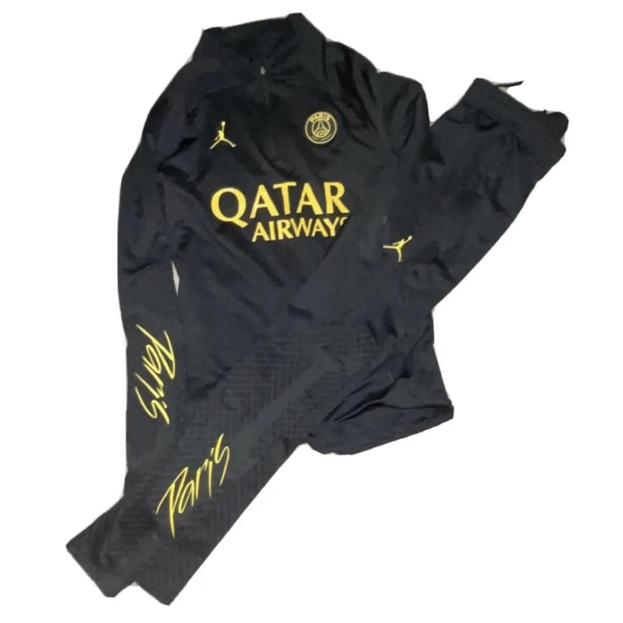 Psg Nike Black And Yellow Tracksuit Tracksuit Survetement Psg 2019
