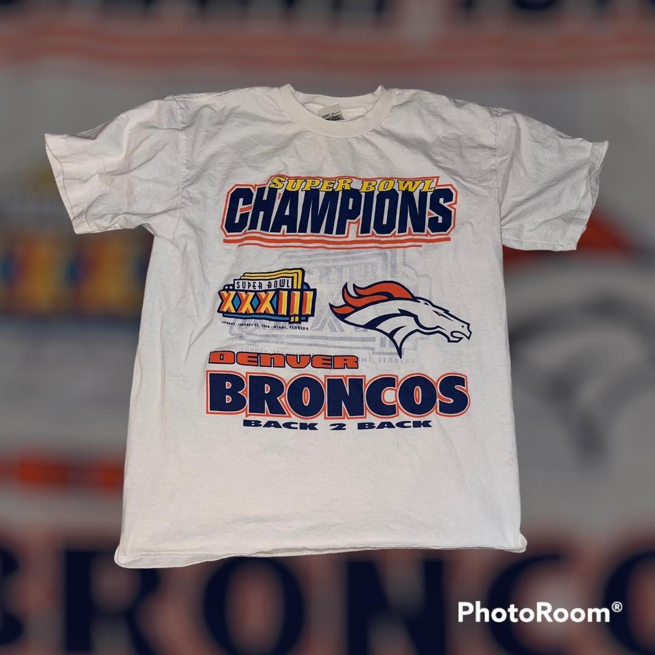 Vintage T-Shirt  Denver Broncos, Super Bowl Champions XXXIII '99