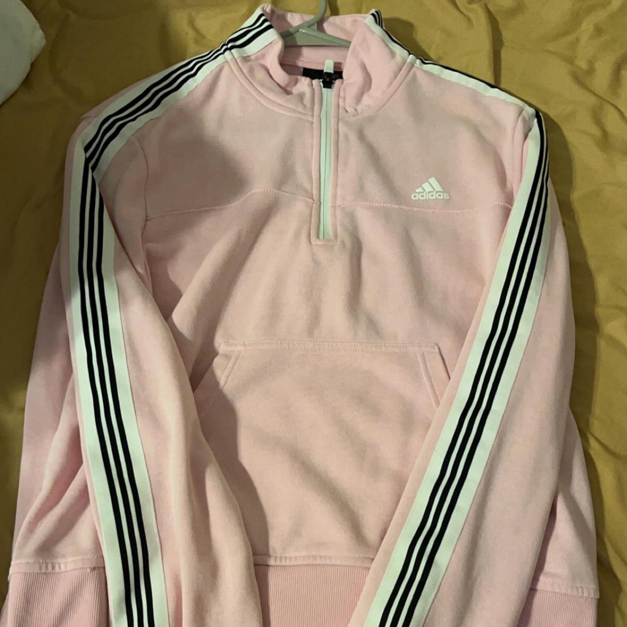 Adidas Women's Pink Jacket | Depop