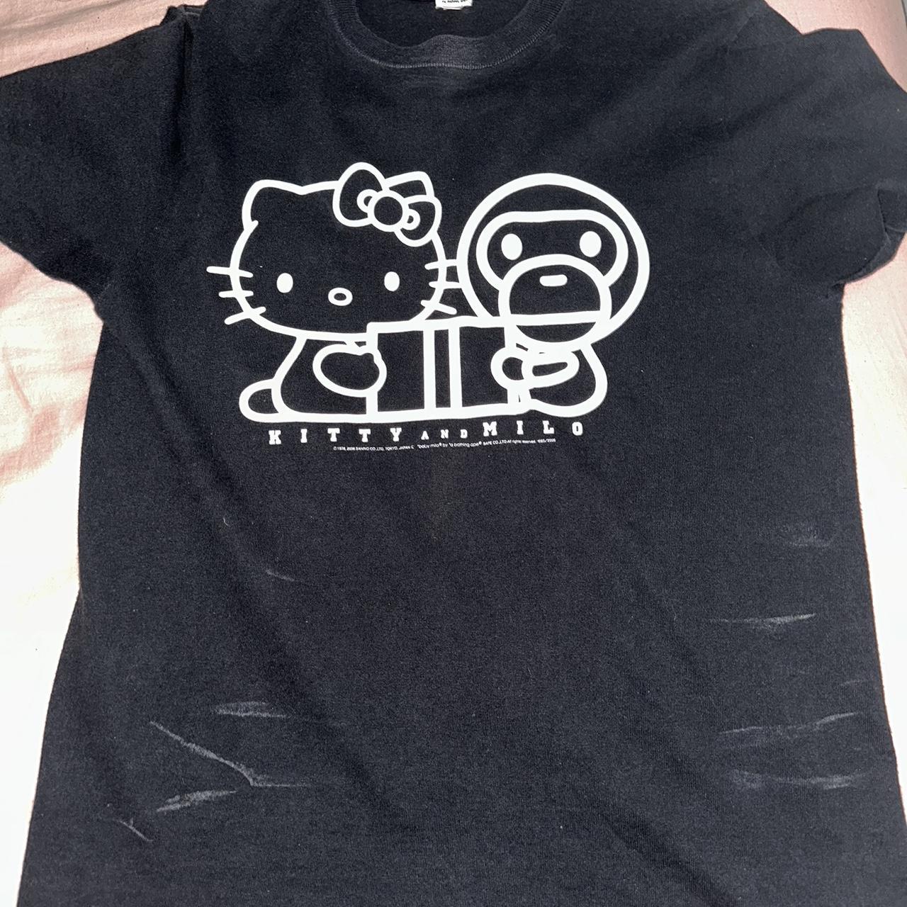 HELLO KITTY & BABY MILO スウェット ブラック HELLO & スウェット ブラック MILO BABY KITTY