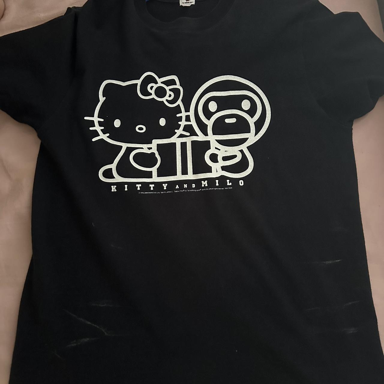 Baby Milo x Hello Kitty shirt, tag says tall but | Depop