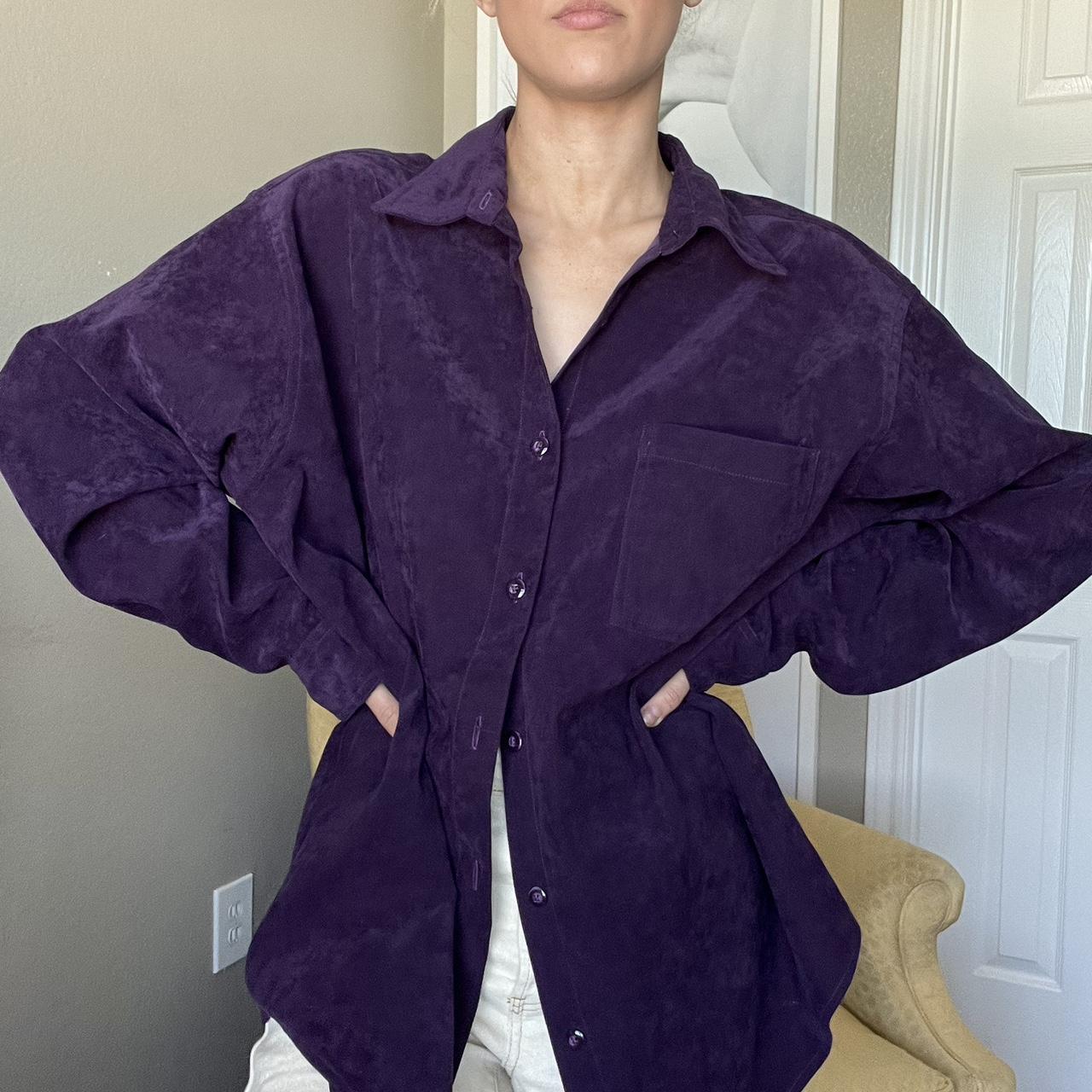 Bill Blass Women's Purple Cardigan