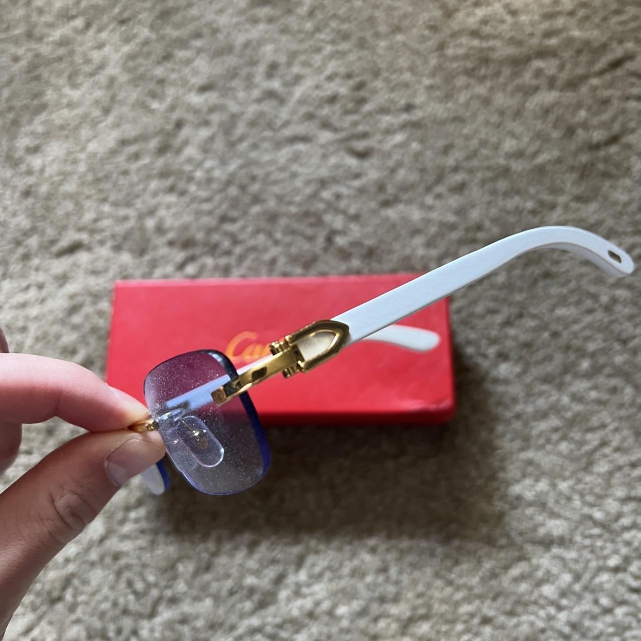 Cartier Men's Sunglasses Depop