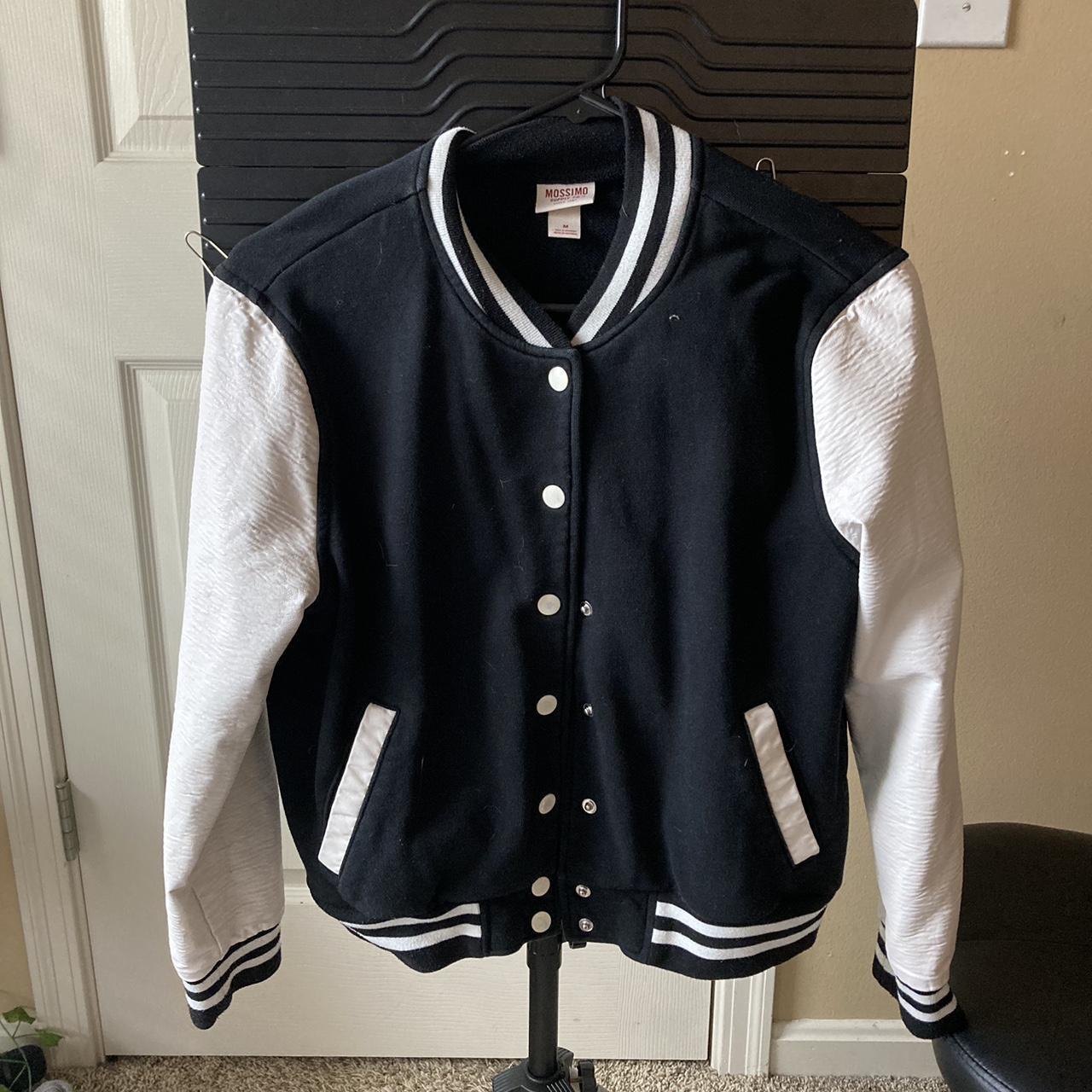 Letterman Jacket / Varsity Jacket Length around 22”... - Depop