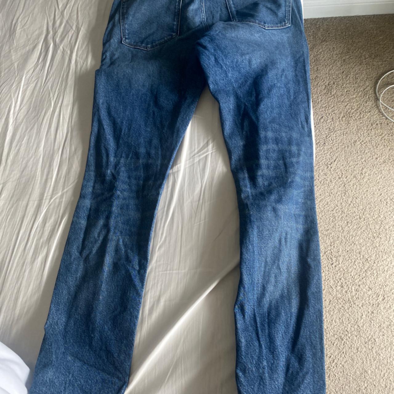 J.Crew Men's Navy Jeans Depop