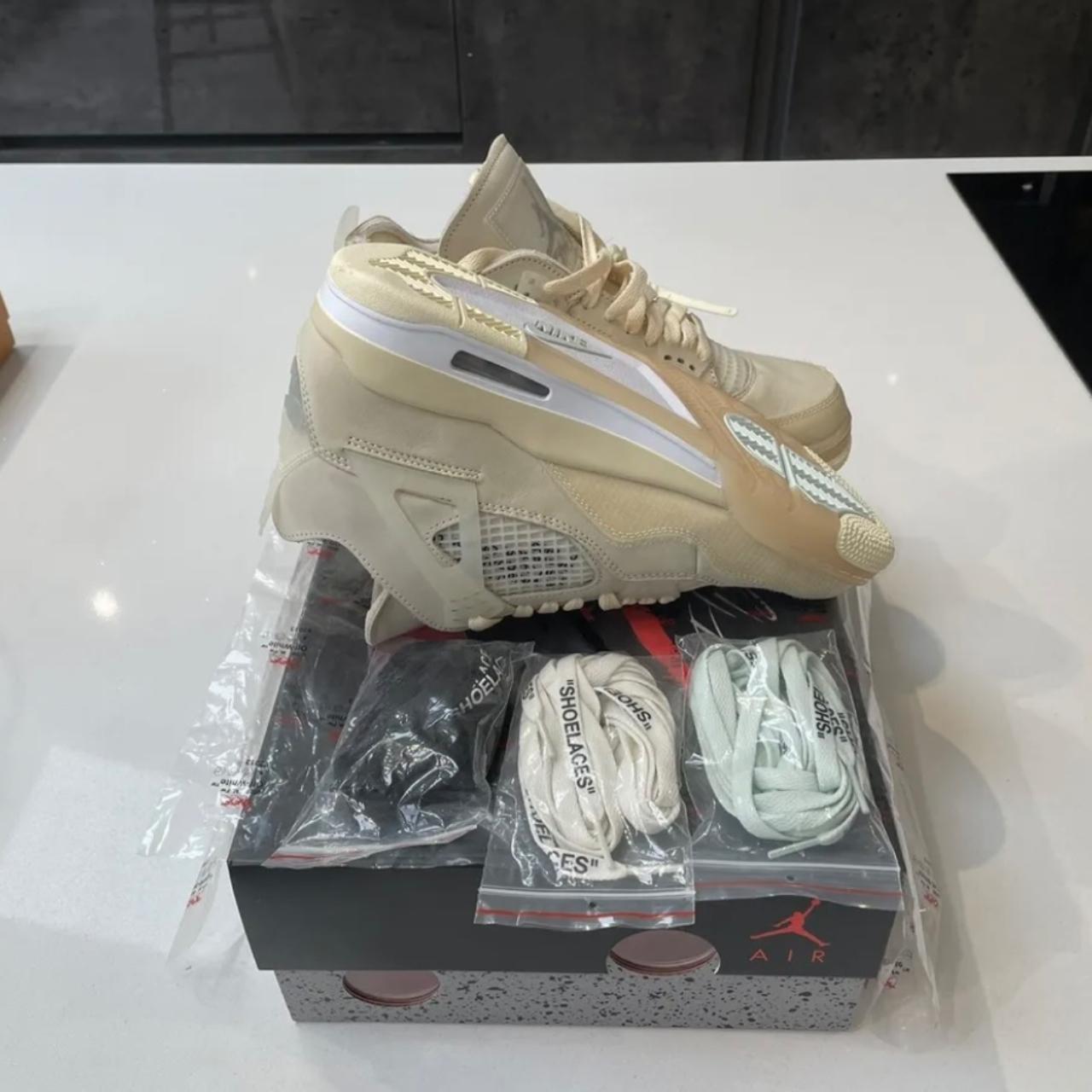 mens off white jordan 4