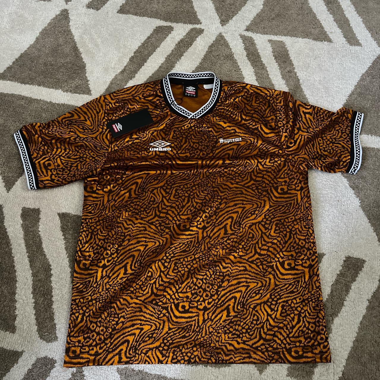 Supreme® / Umbro Jacquard Animal Print Soccer Jersey Poly jersey