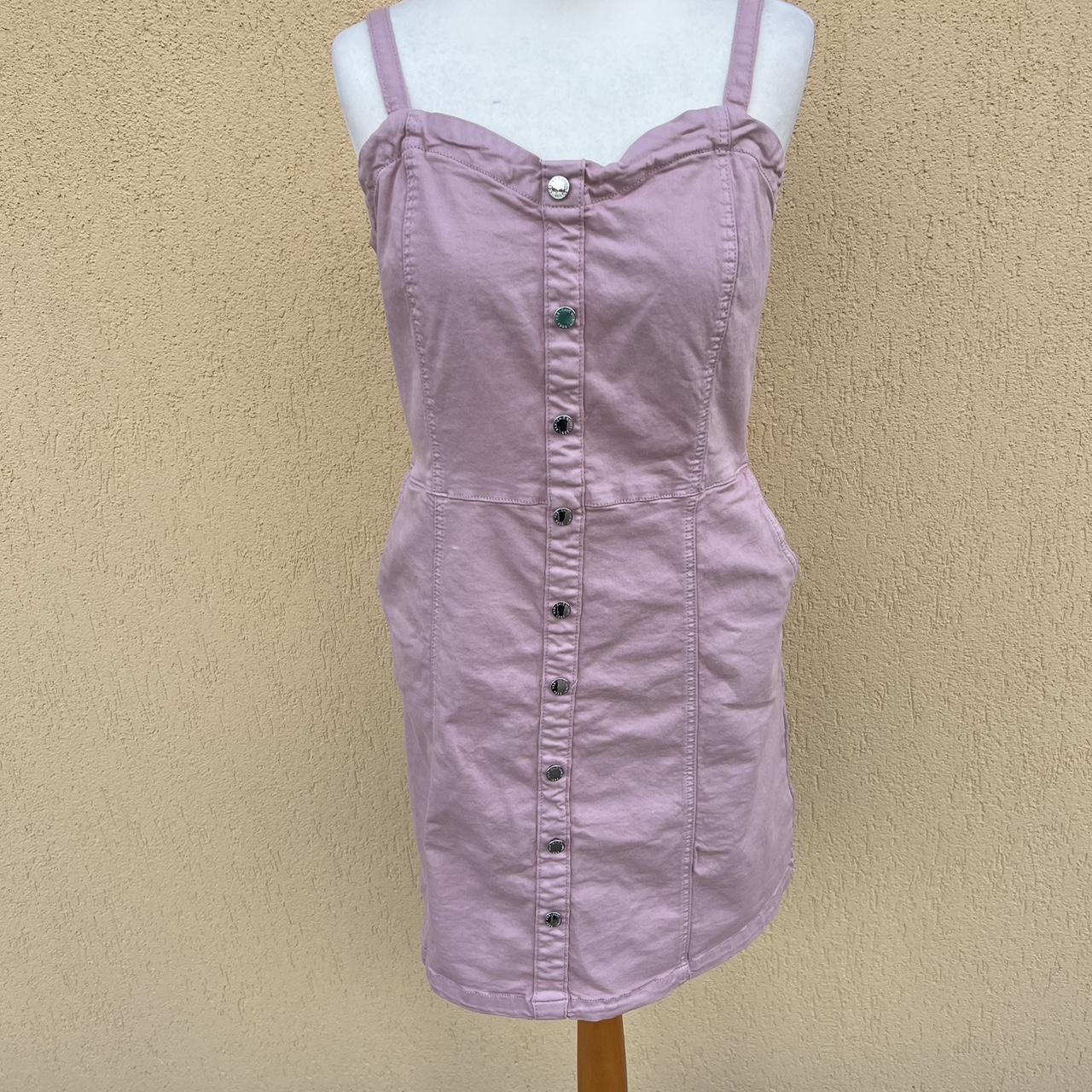 City Chic Women's Pink Dress Depop