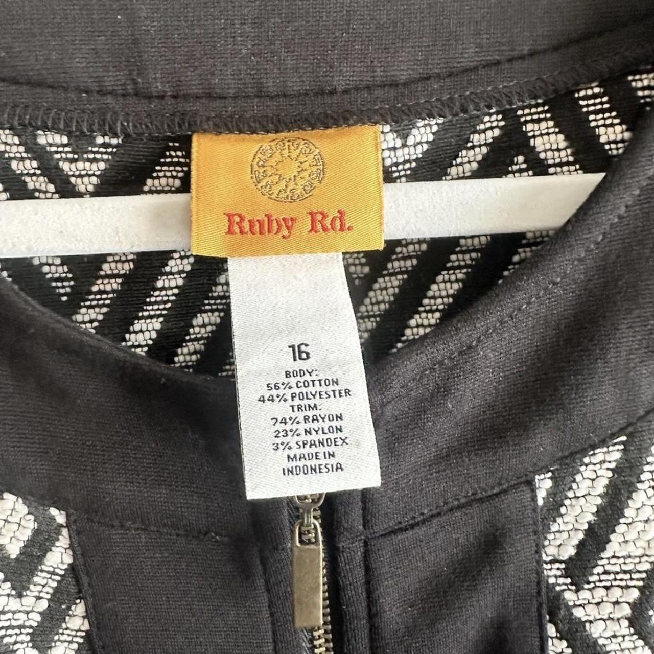 Ruby Rd. Women's Jacket - Black/Multi - 16 – Ruby… - image 3
