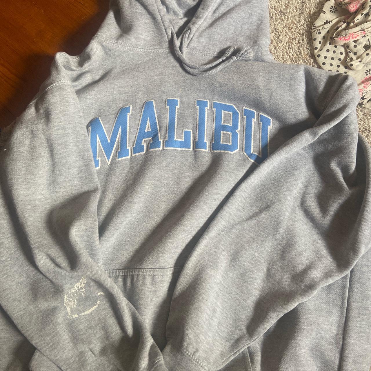 brandy melville malibu hoodie has one stain Depop