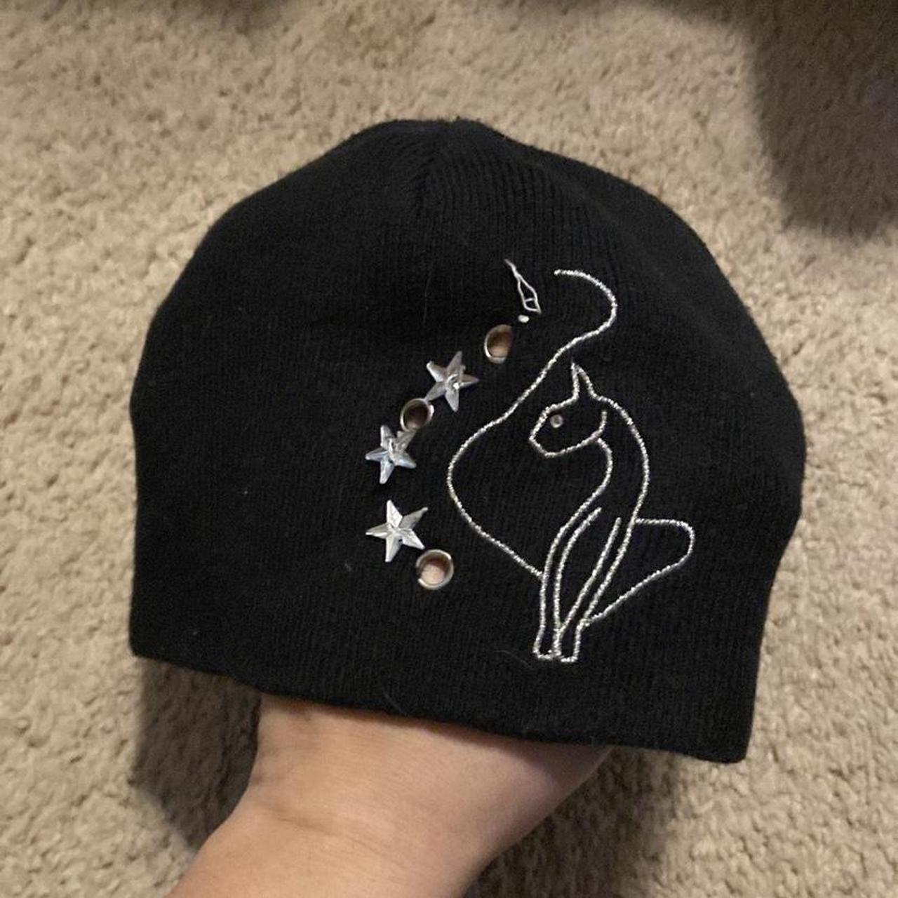 Vintage baby phat beanie on the smaller side women... - Depop