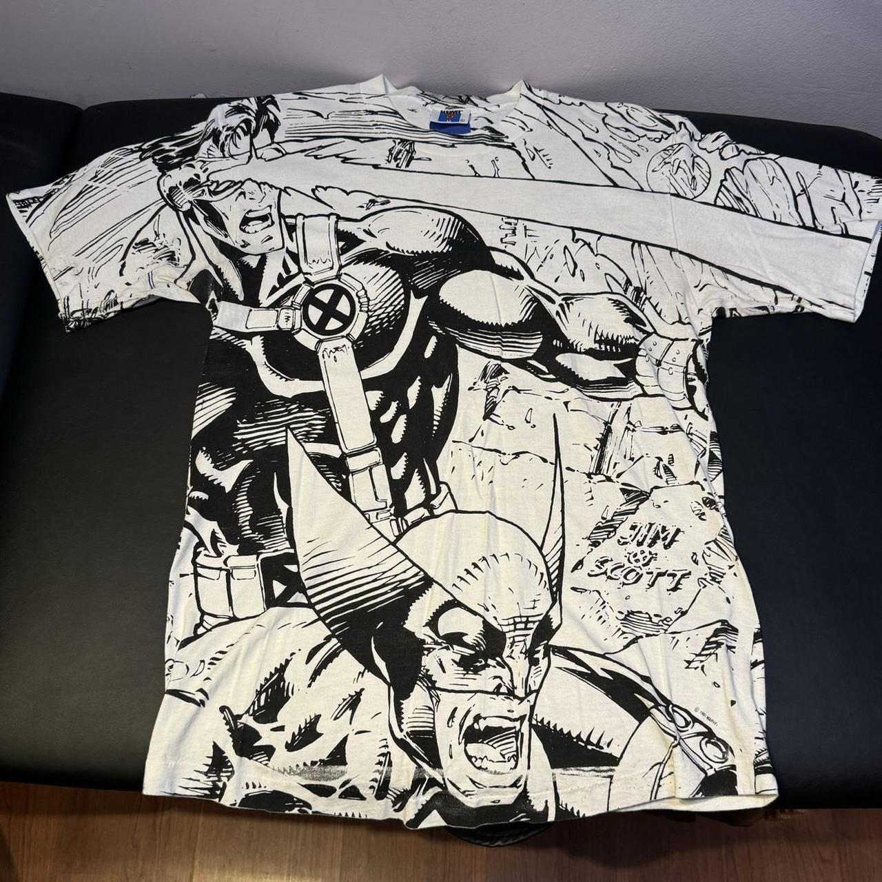 1991 X-men marvel comics mega vintage shirt Large... - Depop