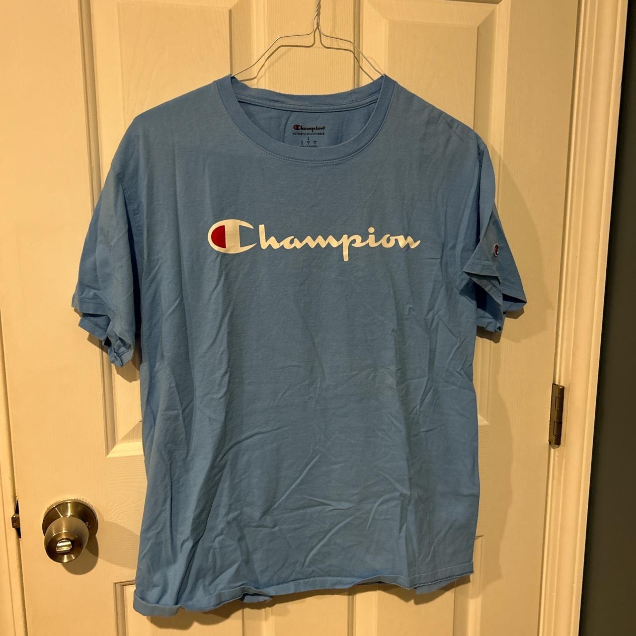 Champion Men's T-shirt | Depop