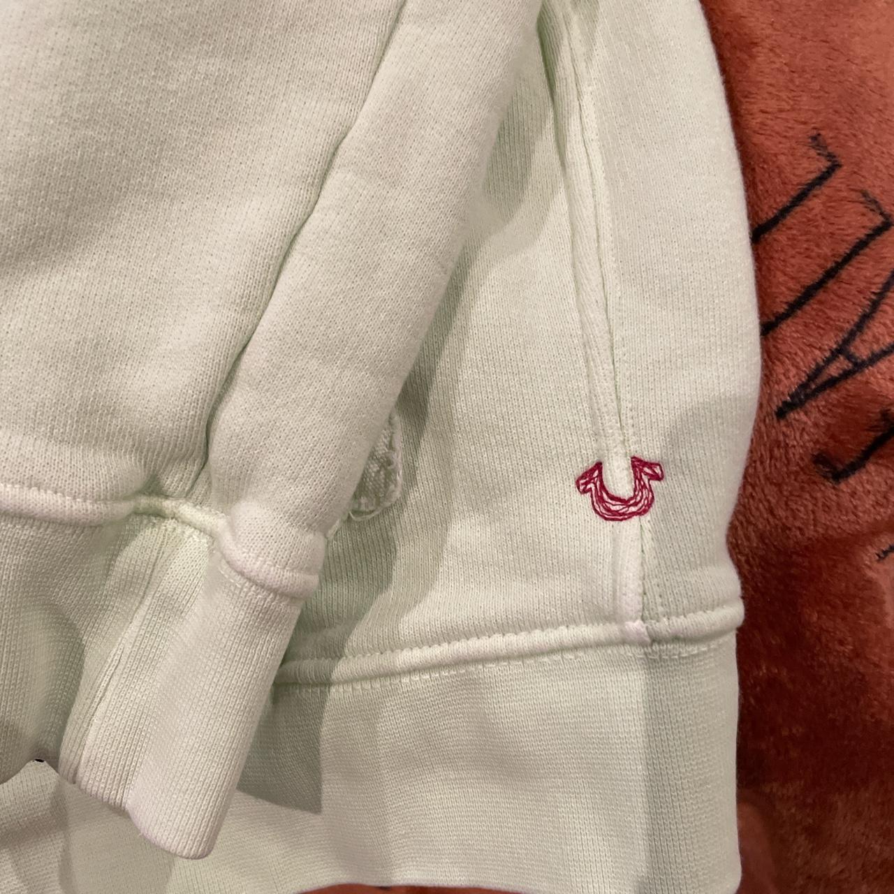 true religion hoodie thrifted size small hoodie... Depop