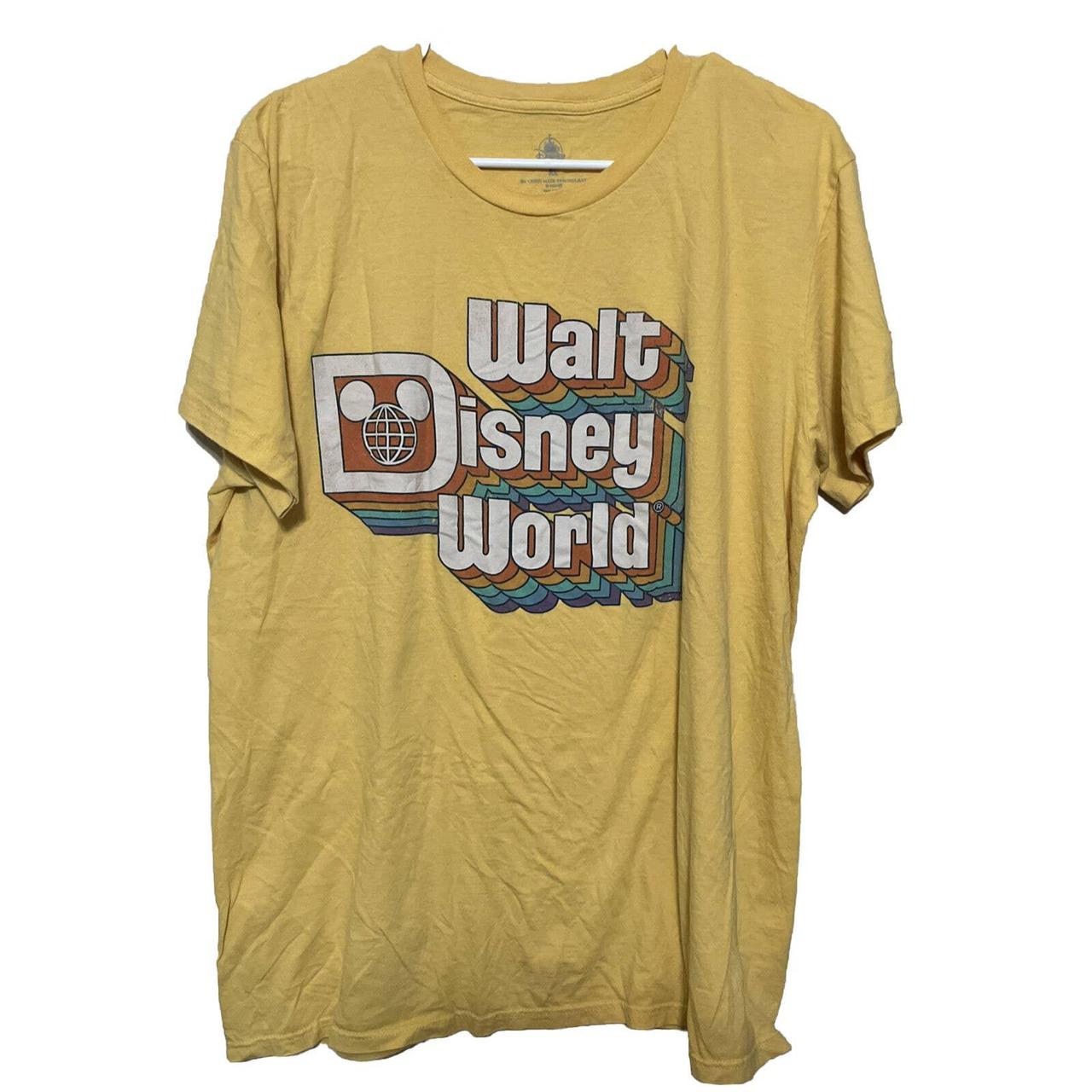 walt disney world yellow shirt