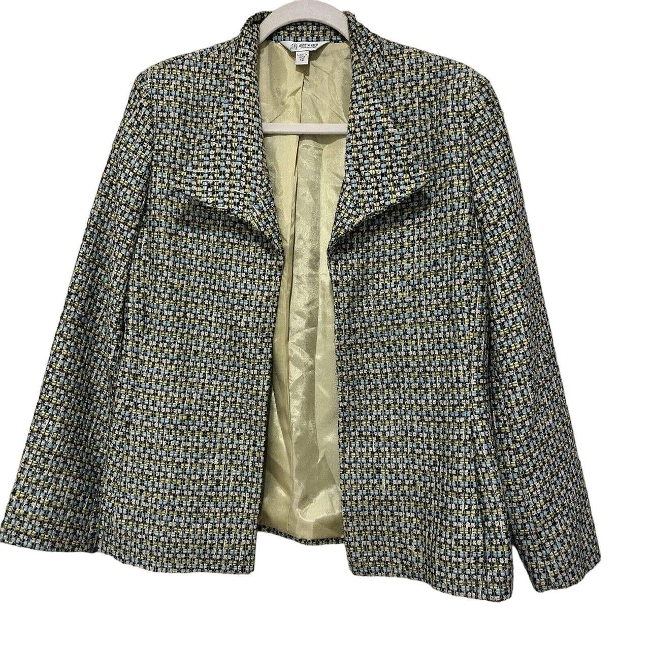 Vtg AUSTIN REED Tweed BLAZER JACKET Women s. Depop