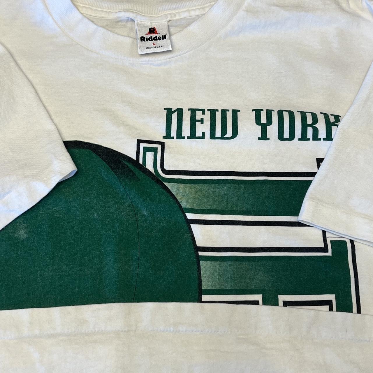 1990s Nfl New York Jets Helmet Graphic Single Stitch T-shirt As-is