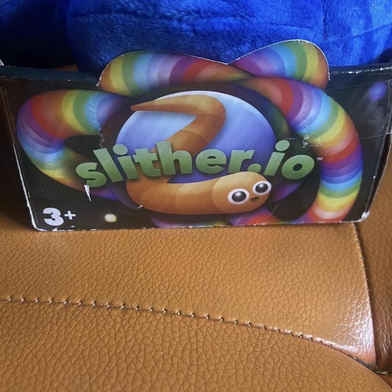 Slither IO Jumbo 24 Inch Bendable Plush | Rainbow